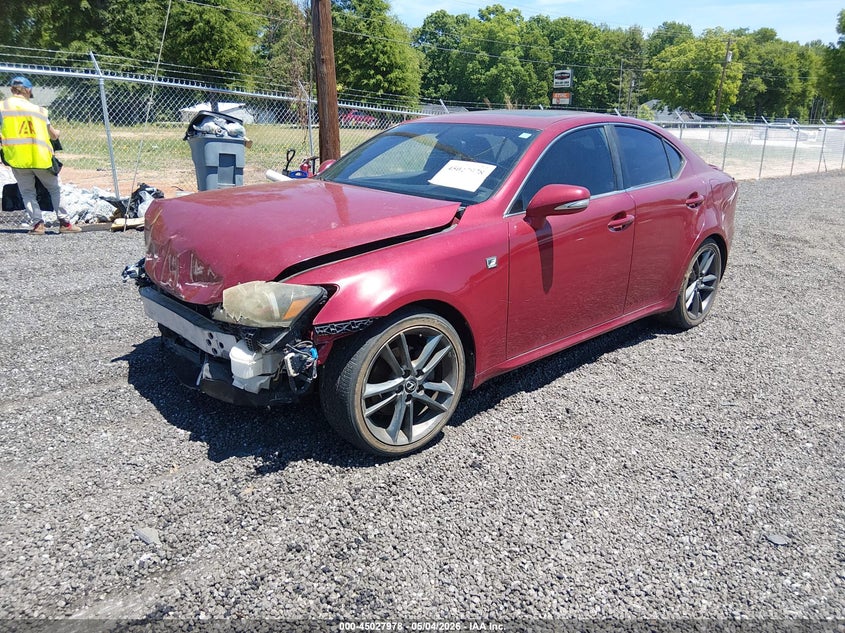 Vin: jthbf5c20c2102276, lot: 45525492, lexus is 250 20122