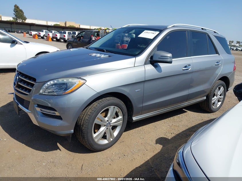 2012 Mercedes-Benz Ml 350 4matic 4JGDA5HB9CA079342 photo 1