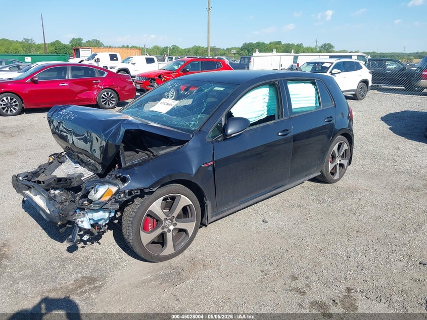 2016 Volkswagen Golf Gti Se W/Performance Pkg 3VW547AU7GM003924 photo 1
