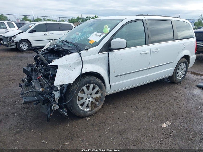 Vin: 2c4rc1bg7er443936, lot: 45525540, chrysler town & country touring 20142