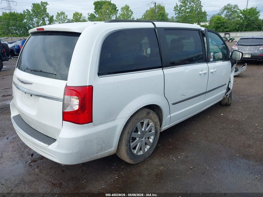 Vin: 2c4rc1bg7er443936, lot: 45525540, chrysler town & country touring 20144