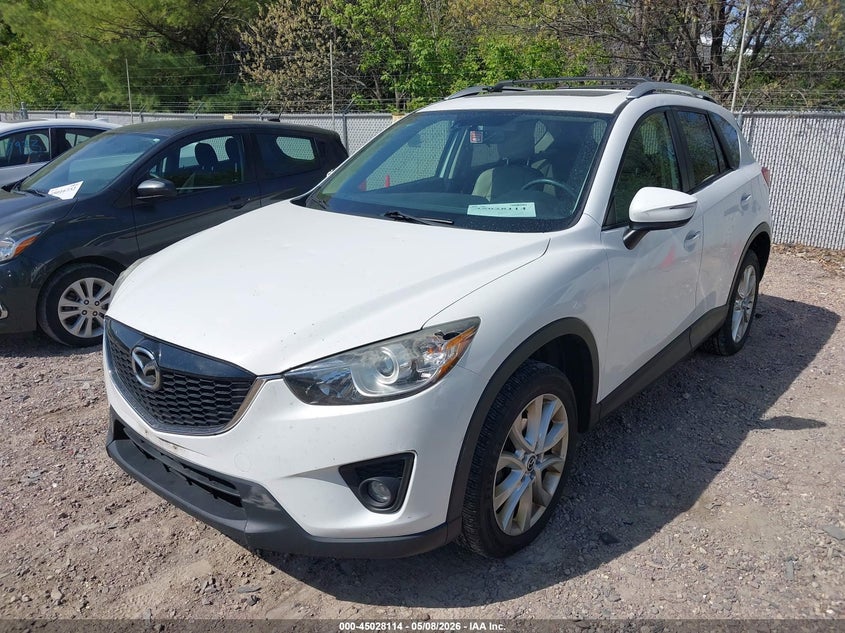 Vin: jm3ke4dy5f0522723, lot: 45525628, mazda cx-5 grand touring 20152
