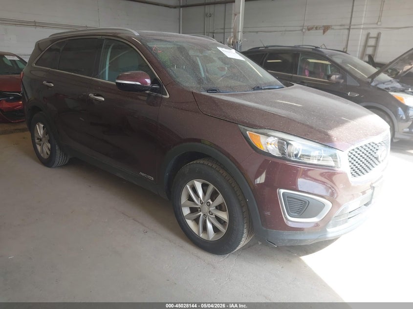 KIA SORENTO 2016. Lot# 45028144. VIN 5XYPGDA52GG127462. Photo 1