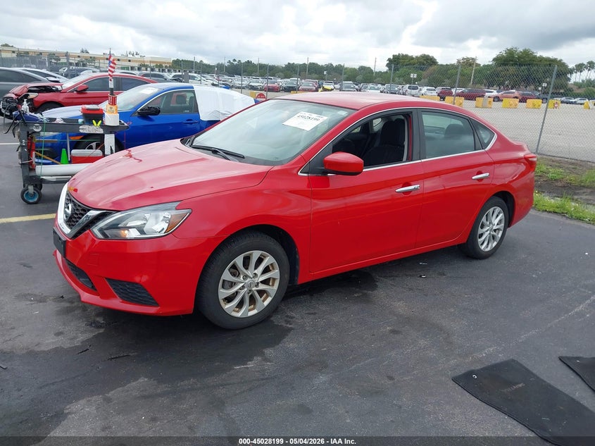 2018 Nissan Sentra Sv 3N1AB7AP6JL660327 photo 1