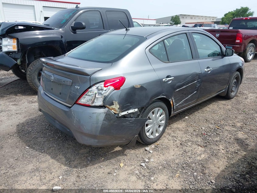 Vin: 3n1cn7ap8hl889991, lot: 45525739, nissan versa 1.6 sv 20174