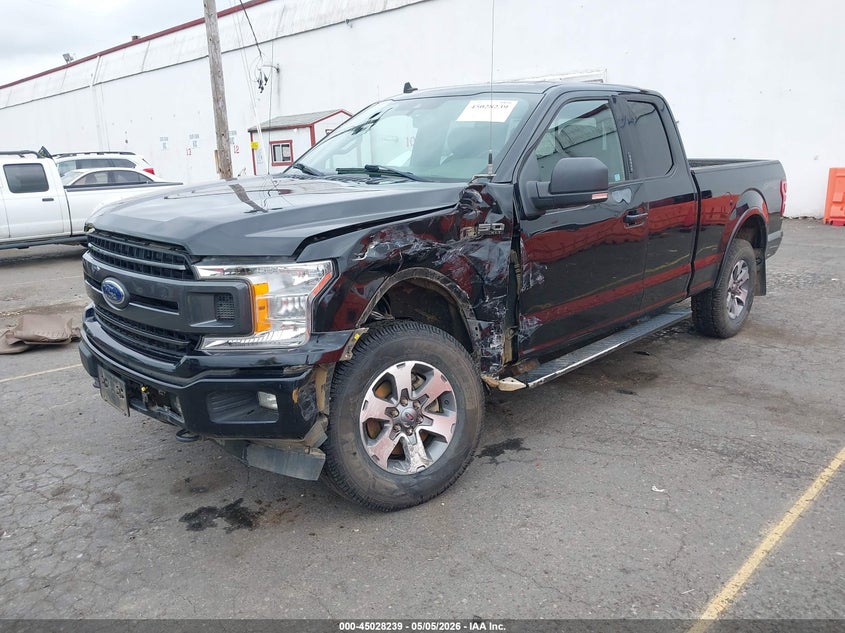 Vin: 1ftfx1e47kkd64687, lot: 45525753, ford f-150 xlt 20192