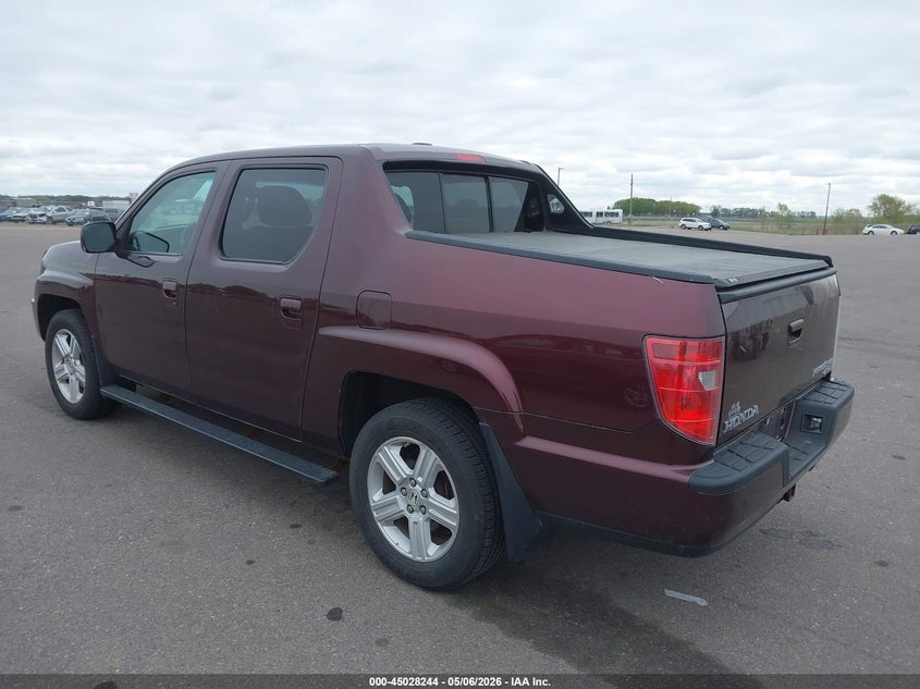 Vin: 5fpyk1f59ab004399, lot: 45525758, honda ridgeline rtl 20103