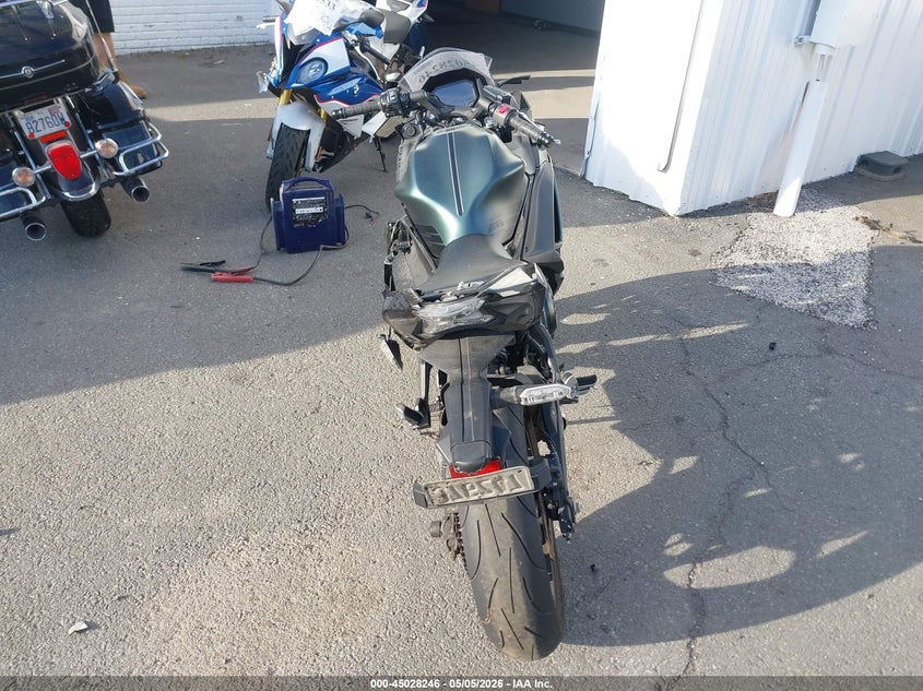 2025 Kawasaki Ex650 P VIN: ML5EXEP17SDAF7605 Lot: 45028246