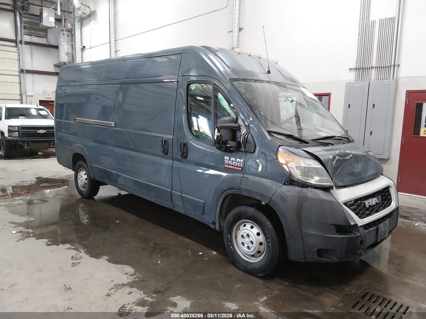 Vin: 3c6urvjg6ke548229, lot: 45525780, ram promaster 3500 cargo van high roof 159 wb ext 2019 img_1