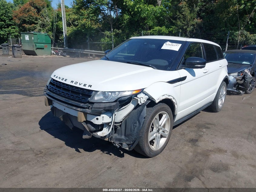 Vin: salvt2bg7ch690492, lot: 45525851, land rover range rover evoque pure plus 20122