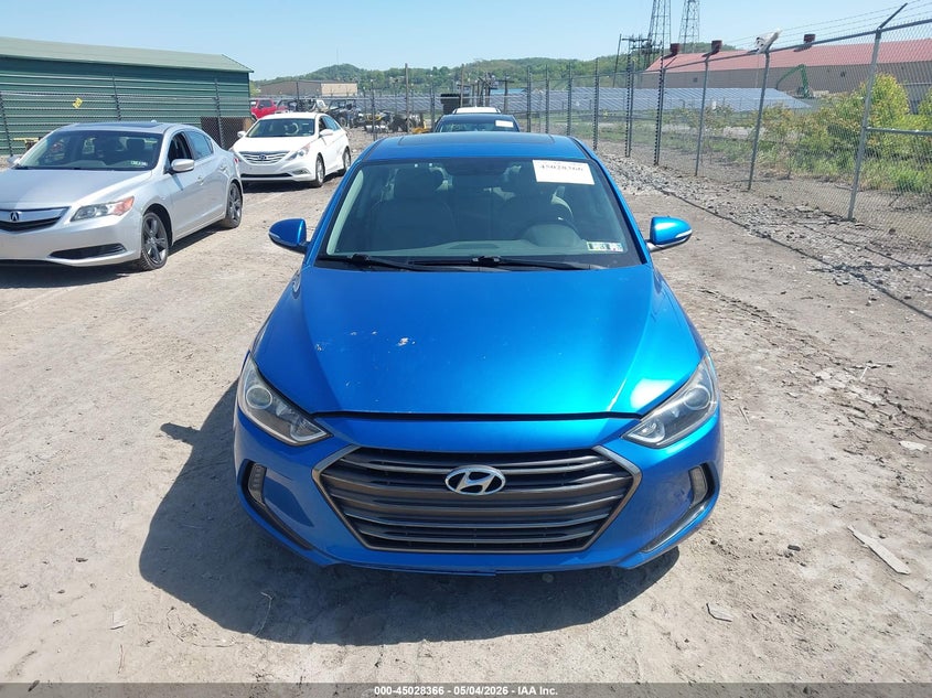 VIN 5NPD84LF6HH067444 2017 HYUNDAI ELANTRA LIMITED