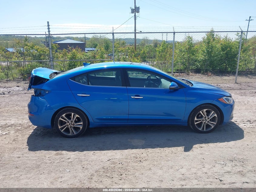 VIN 5NPD84LF6HH067444 2017 HYUNDAI ELANTRA LIMITED