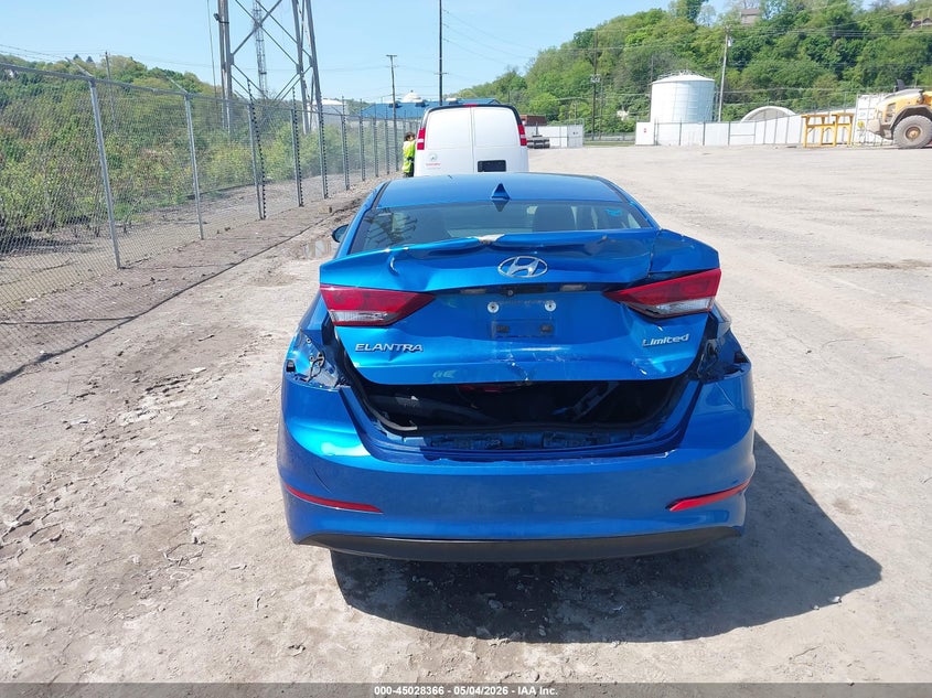 VIN 5NPD84LF6HH067444 2017 HYUNDAI ELANTRA LIMITED