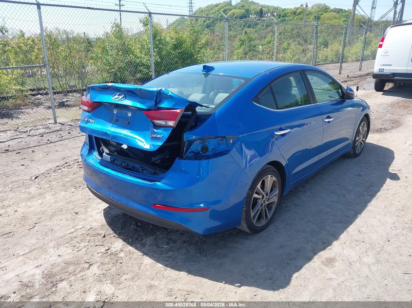 VIN 5NPD84LF6HH067444 2017 HYUNDAI ELANTRA LIMITED