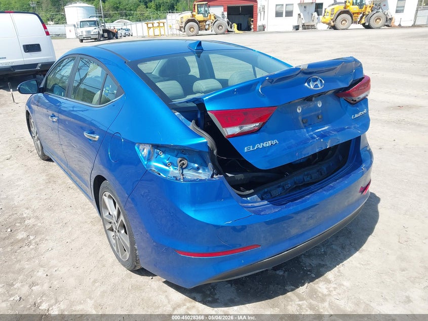 VIN 5NPD84LF6HH067444 2017 HYUNDAI ELANTRA LIMITED