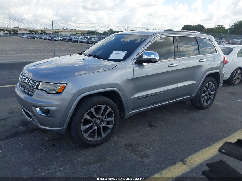2017 Jeep Grand Cherokee Overland 4x2 1C4RJECG8HC696773 photo 1