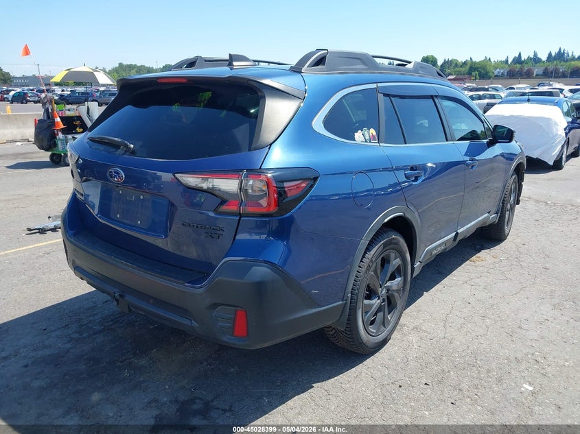 Vin: 4s4btgld9m3117244, lot: 45525913, subaru outback onyx edition xt 20214