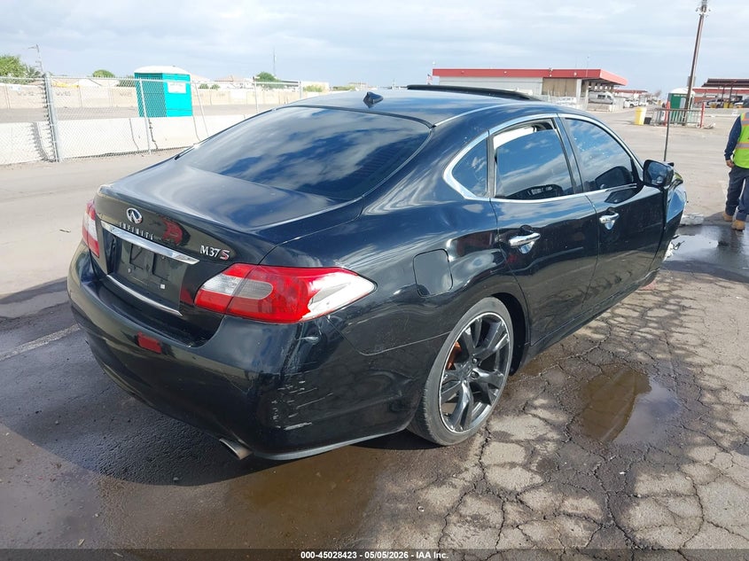 Vin: jn1by1ap2cm335568, lot: 45525937, infiniti m37 20124