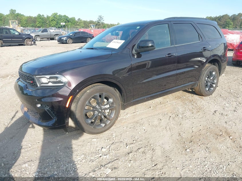 Vin: 1c4rdhdg3sc505260, lot: 45525979, dodge durango gt rwd 20252