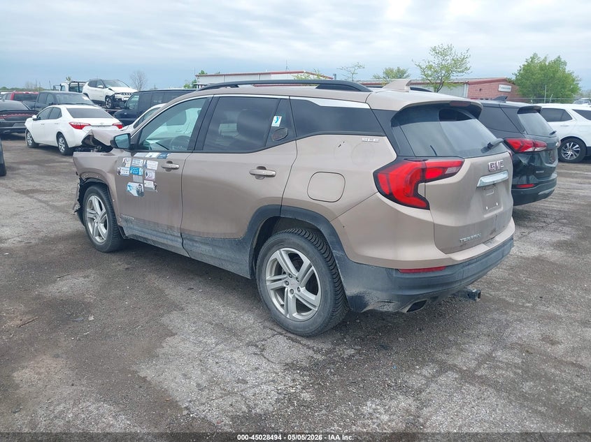 Vin: 3gkalmex7jl411008, lot: 45526008, gmc terrain sle 20183