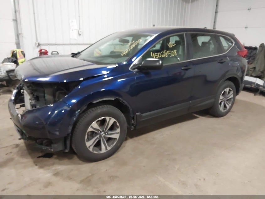 2018 Honda Cr-V Lx 2HKRW6H39JH200077 photo 1