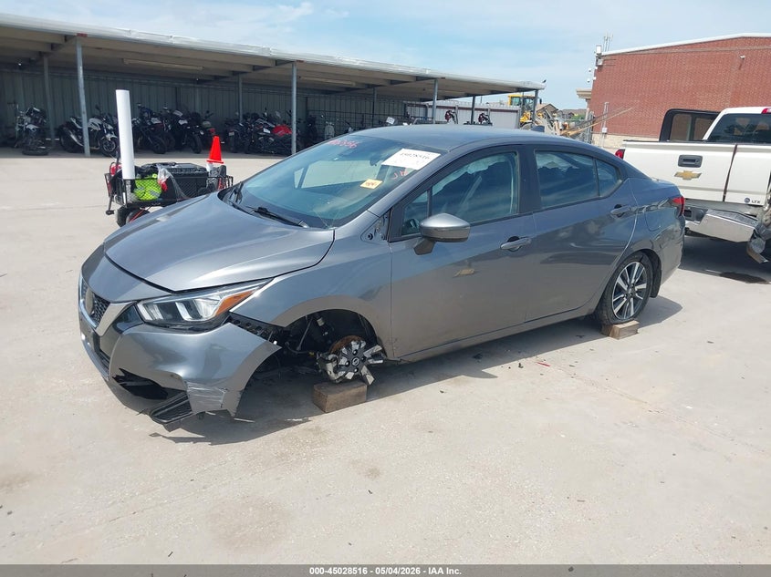 2021 Nissan Versa Sv Xtronic Cvt 3N1CN8EVXML837707 photo 1