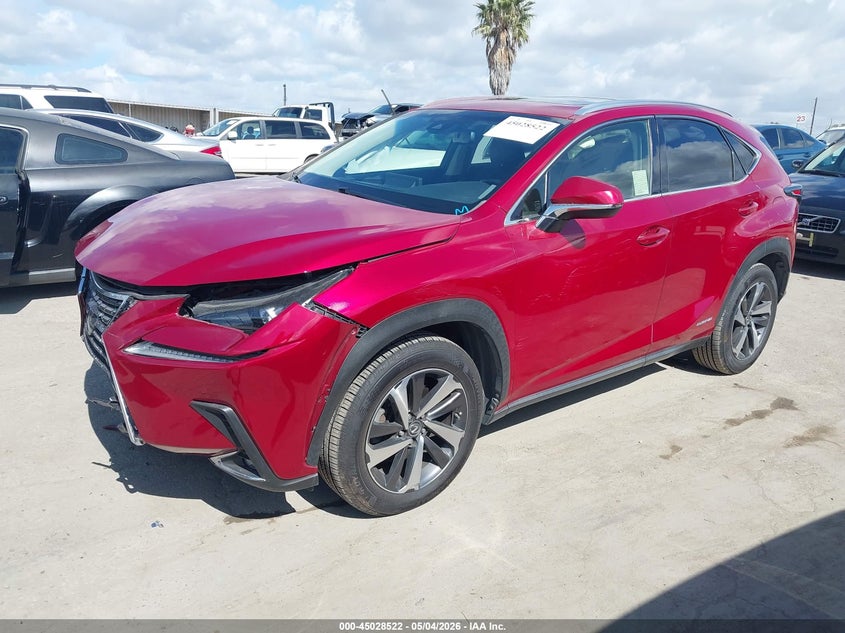 Vin: jtjbjrbz9k2118767, lot: 45526036, lexus nx 300h 20192