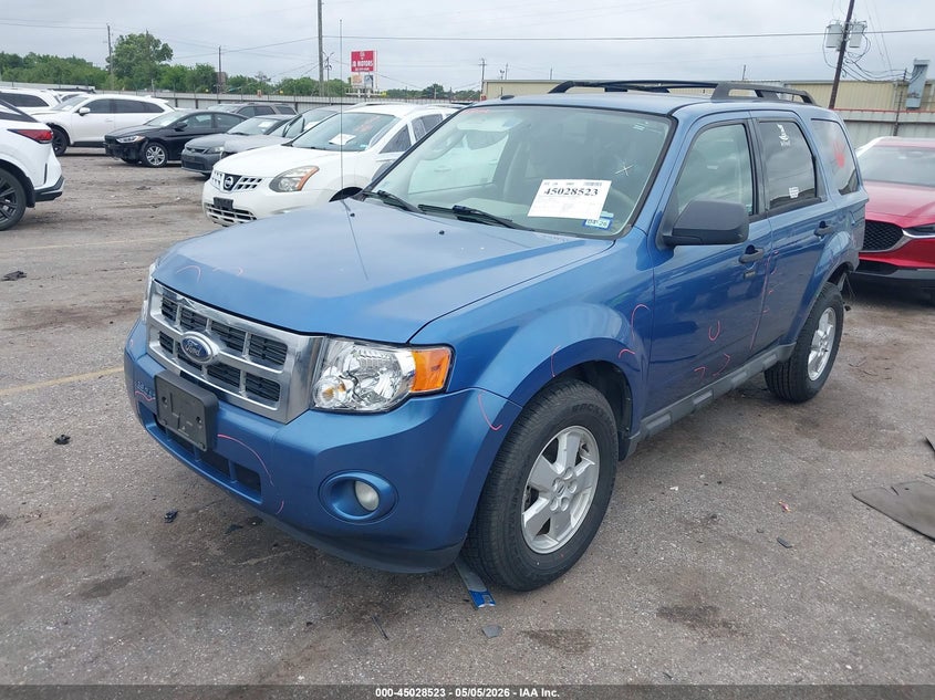 2009 Ford Escape 3.0 Xlt blue Lot 111045028523 Vin 1FMCU03G79KA32998
