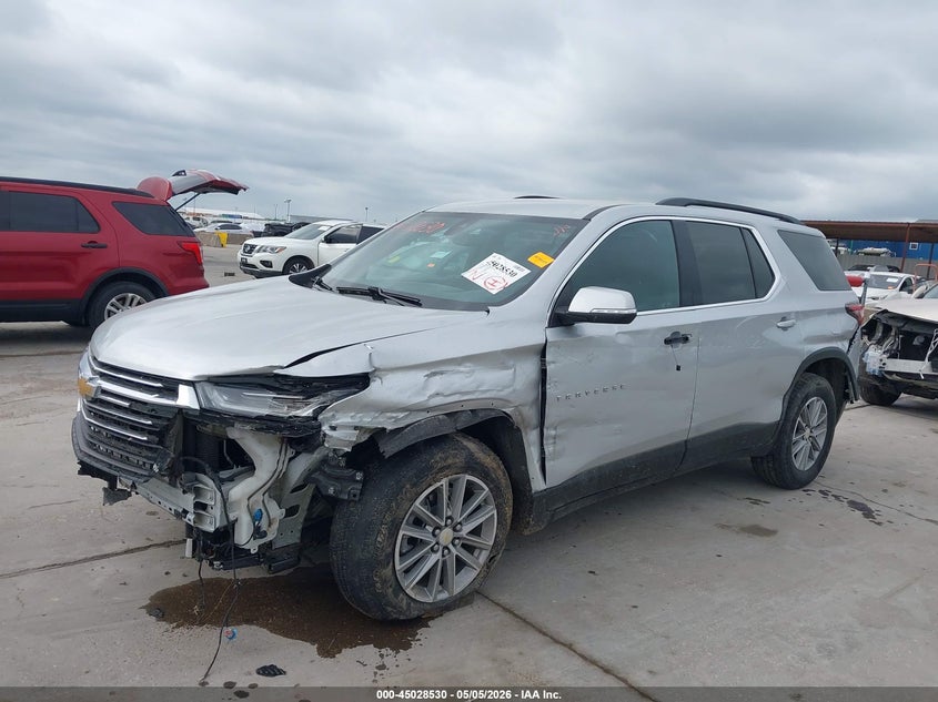 2022 Chevrolet Traverse Fwd Lt Cloth 1GNERGKW2NJ100454 photo 1