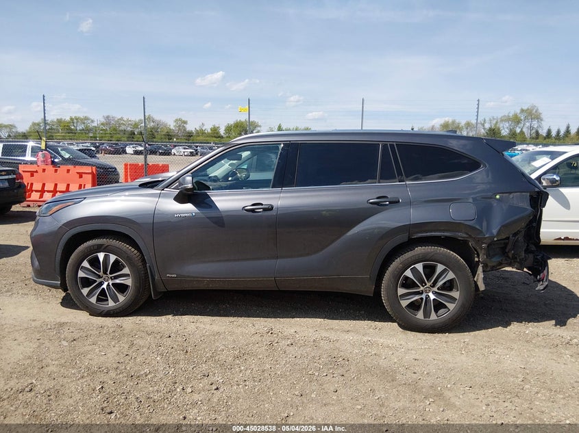 2021 TOYOTA HIGHLANDER SPORT UTILITY VEHICLE 2.5L I-4 DI, DOHC, VVT, 186HP