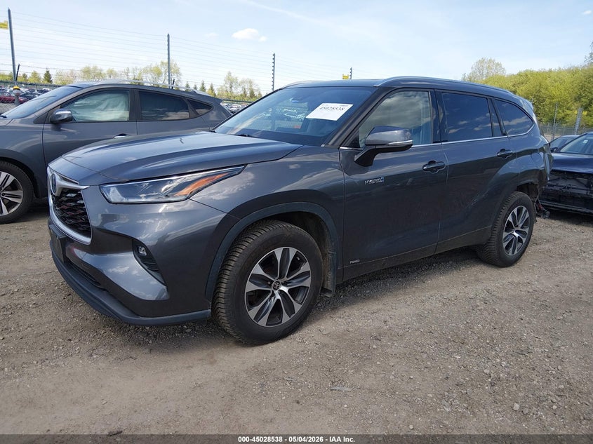 2021 TOYOTA HIGHLANDER SPORT UTILITY VEHICLE 2.5L I-4 DI, DOHC, VVT, 186HP