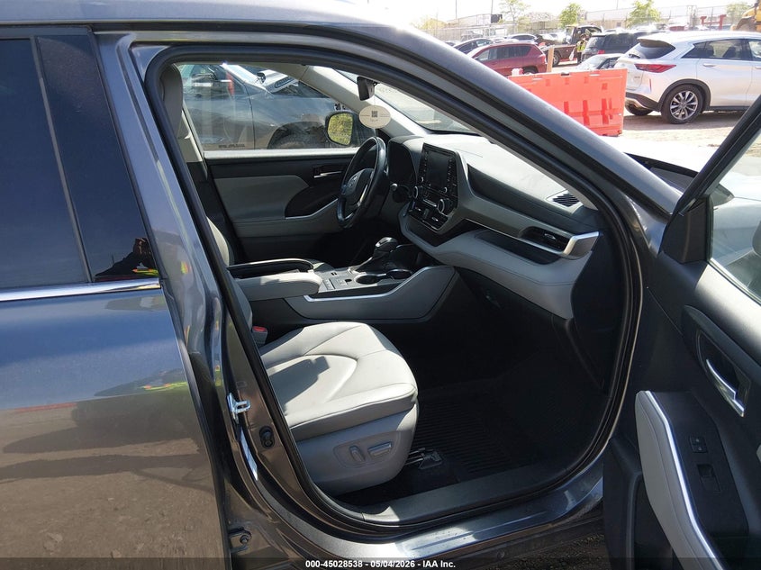2021 TOYOTA HIGHLANDER SPORT UTILITY VEHICLE 2.5L I-4 DI, DOHC, VVT, 186HP