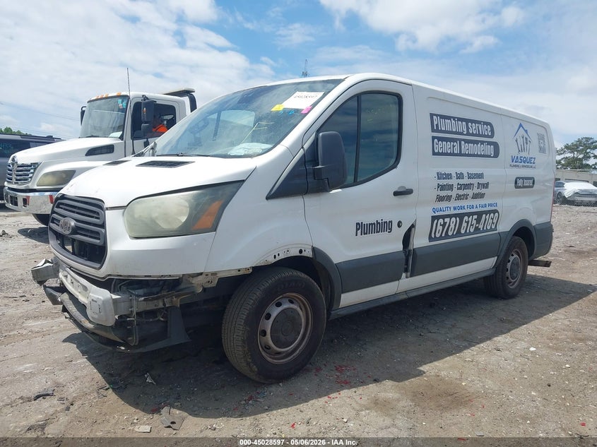 Vin: 1ftye1zm4gka16829, lot: 45526112, ford transit-150 20162