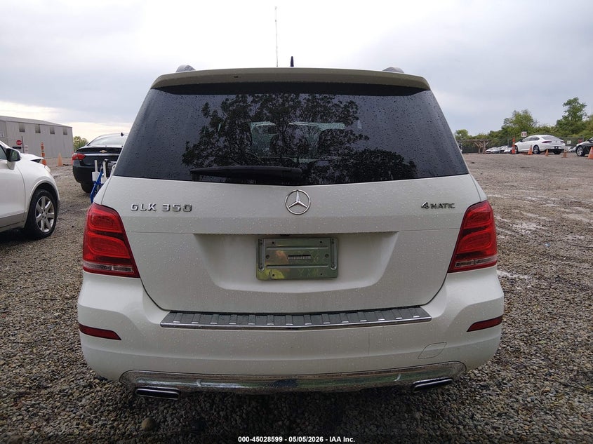 2015 Mercedes-Benz Glk 350 4Matic VIN: WDCGG8JB8FG342346 Lot: 45028599