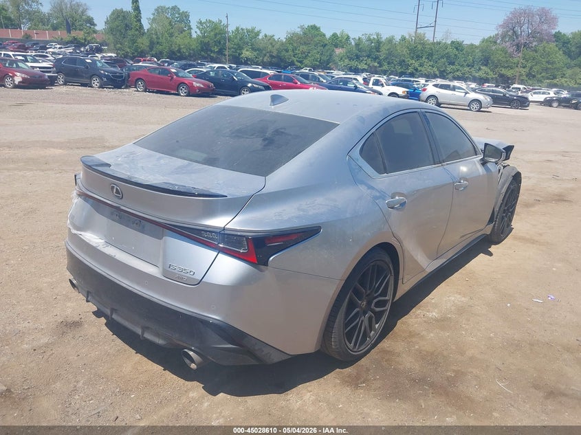 Vin: jthgz1e21p5028969, lot: 45526125, lexus is 350 f sport 20234