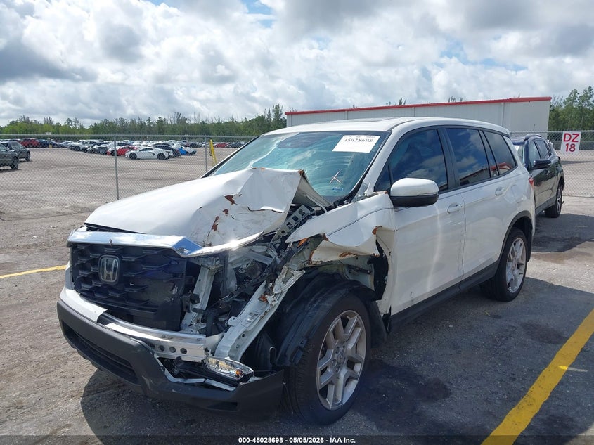 2025 Honda Passport Awd Ex-L VIN: 5FNYF8H5XSB006974 Lot: 45028698