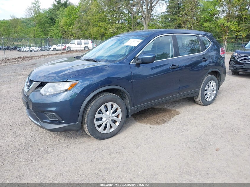 2016 Nissan Rogue S KNMAT2MV6GP601864 photo 1
