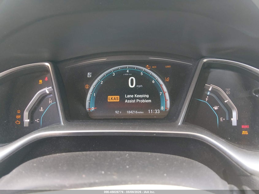 VIN 19XFC1F97HE015420 2017 HONDA CIVIC TOURING