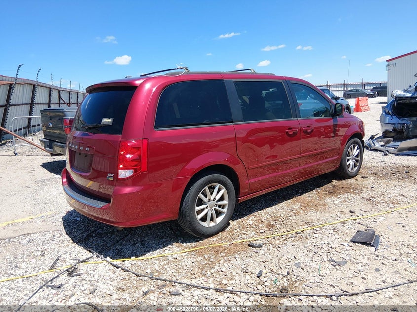 Vin: 2c4rdgcg8gr224615, lot: 45526303, dodge grand caravan sxt 20164