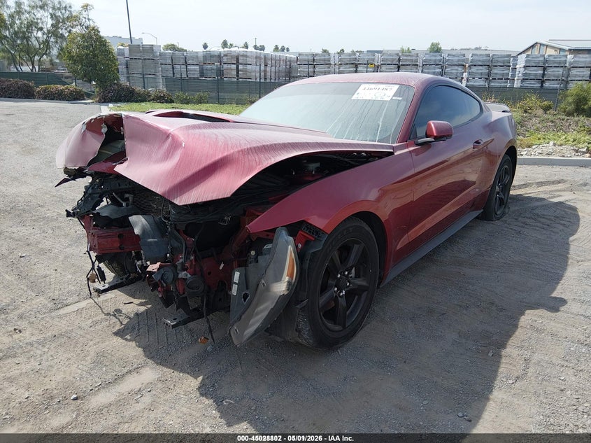 2017 FORD MUSTANG COUPE 3.7L V-6 DOHC, VVT, 300HP