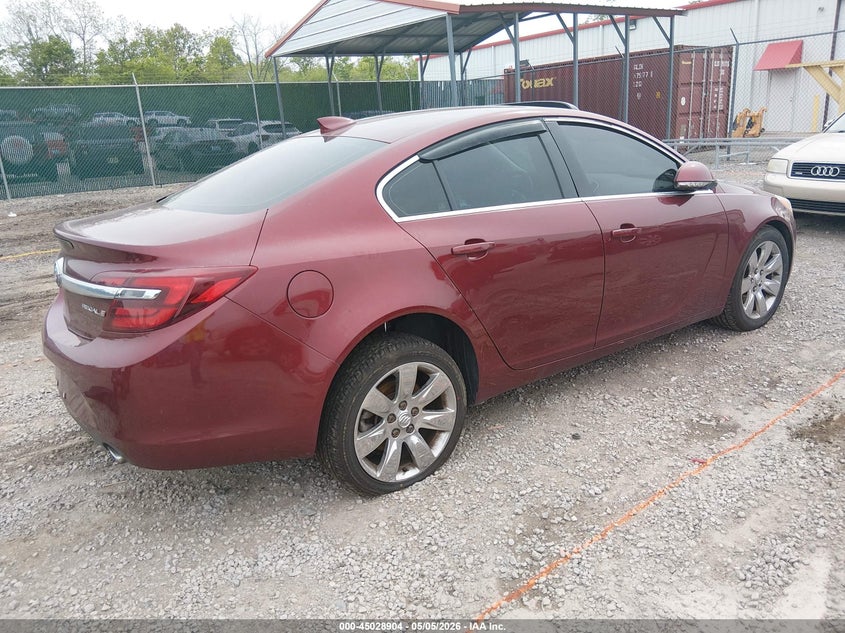 Vin: 2g4gk5exxg9198092, lot: 45526418, buick regal turbo 20164