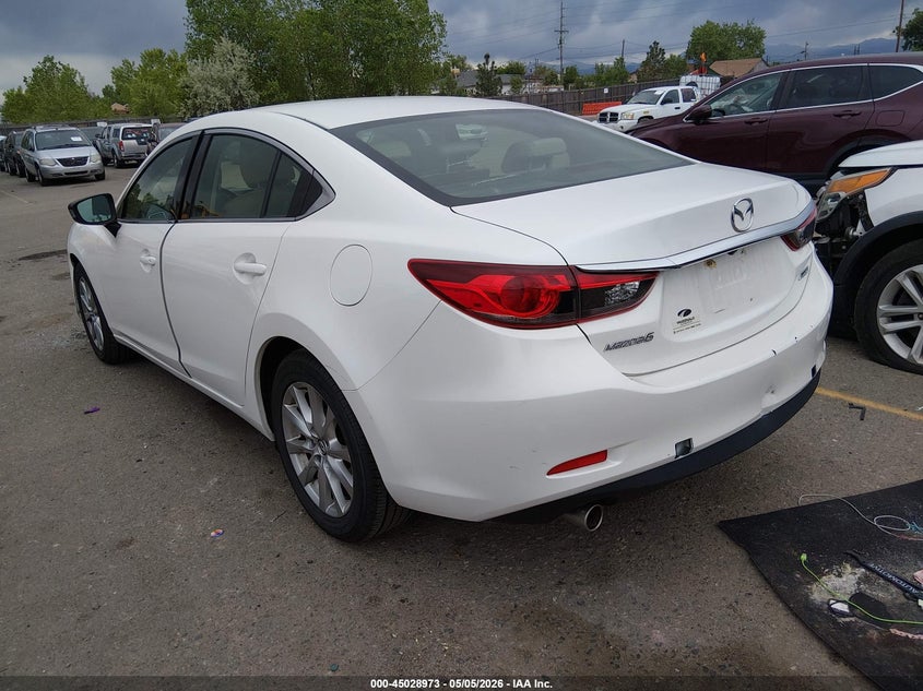 Vin: jm1gj1u58f1180323, lot: 45526488, mazda mazda6 i sport 20153
