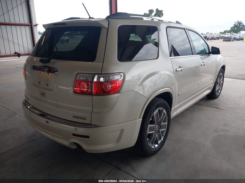 Vin: 1gkkvted7cj276279, lot: 45526598, gmc acadia denali 20124