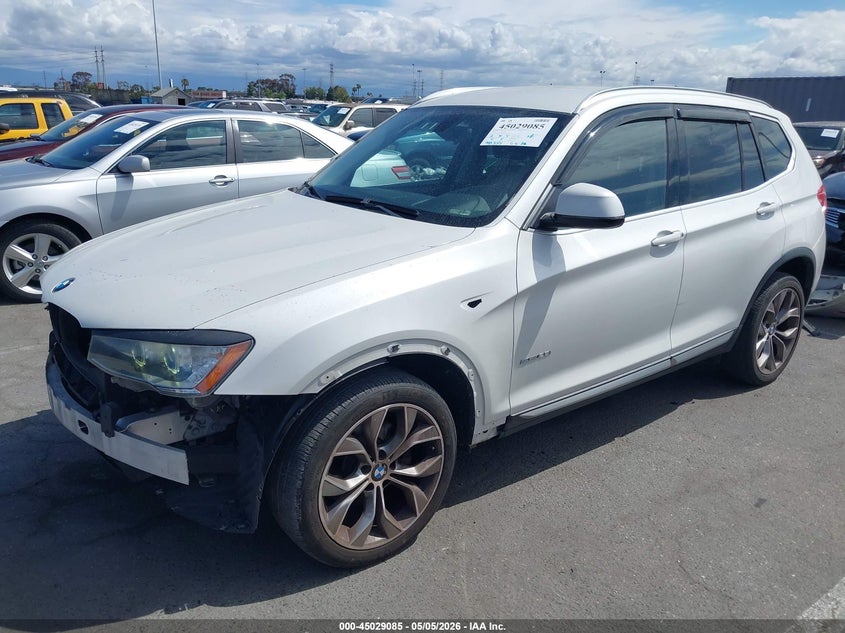 Vin: 5uxwz7c52f0m82641, lot: 45526599, bmw x3 sdrive28i 20152