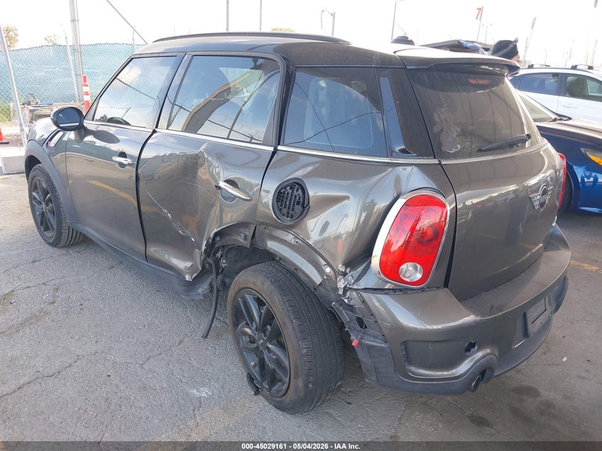 Vin: wmwzc3c52cwl86328, lot: 45526675, mini cooper s countryman 20123