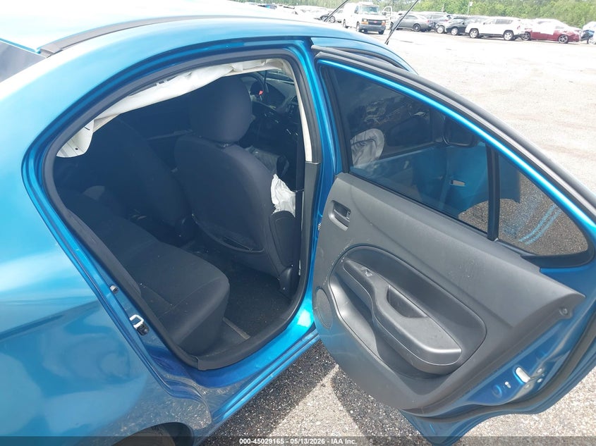 2017 MITSUBISHI MIRAGE SEDAN 1.2L I-3 DOHC, VVT, 78HP