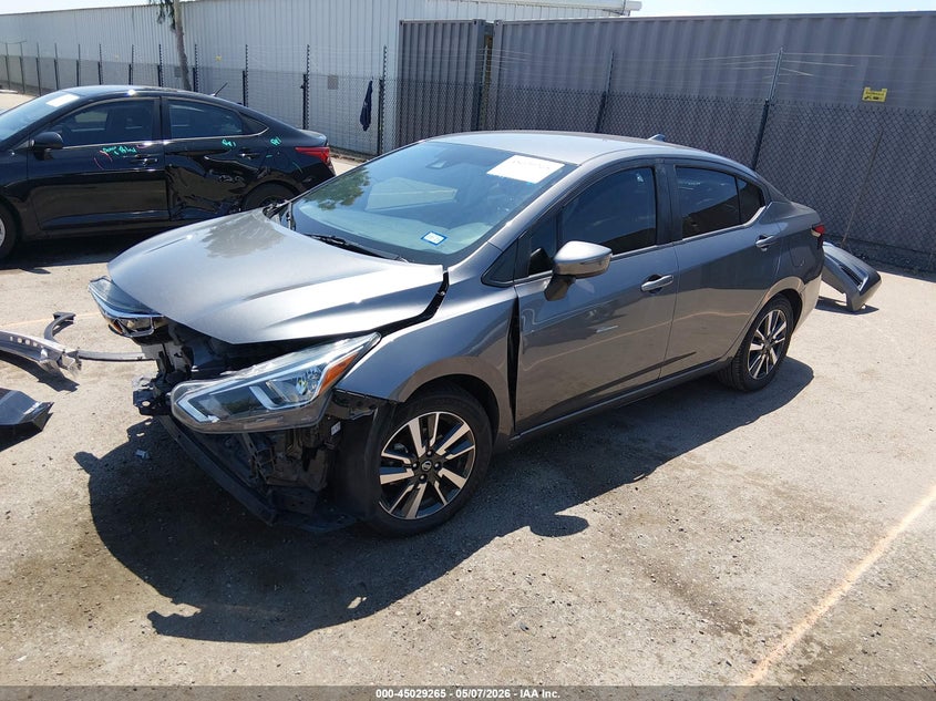 2021 Nissan Versa Sv Xtronic Cvt 3N1CN8EV6ML870445 photo 1