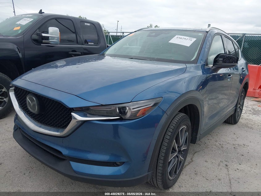 Vin: jm3kfbdl2h0218435, lot: 45526789, mazda cx-5 grand touring 20172