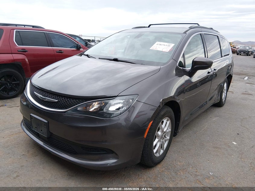 Vin: 2c4rc1dg7mr538413, lot: 45526852, chrysler voyager lxi 20212