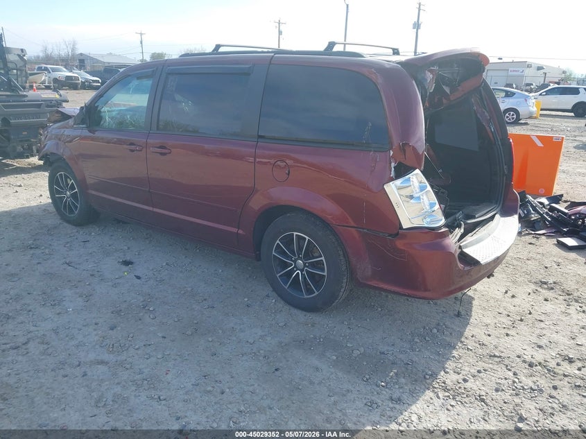 Vin: 2c4rdgeg4hr672414, lot: 45526866, dodge grand caravan gt 20173
